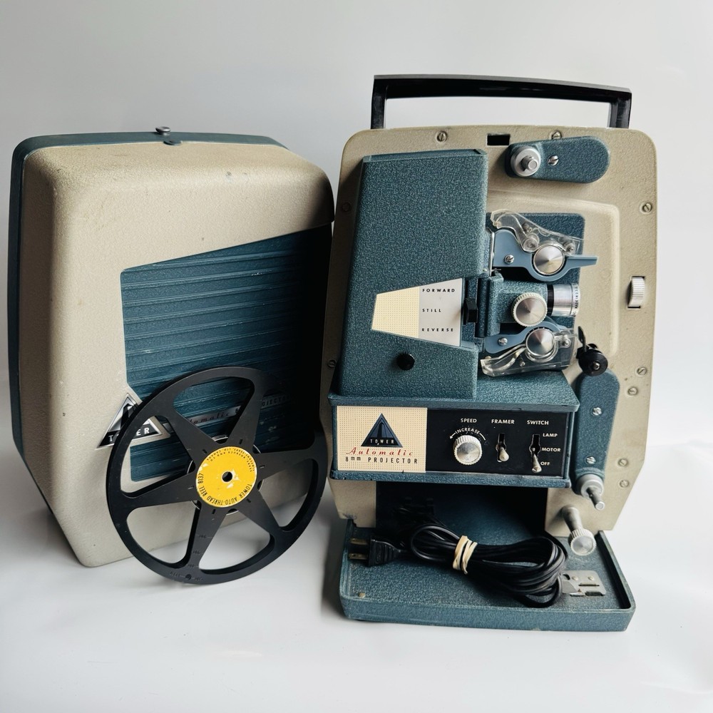 Sears Roebuck Tower Automatic 8mm Projector Vintage