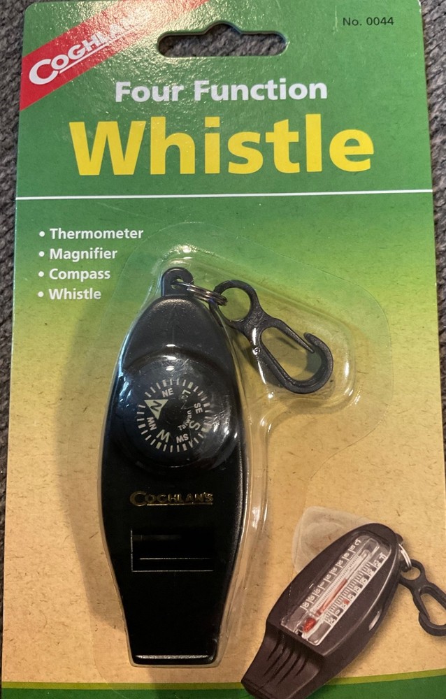 Coghlans Four Function Whistle New in Package