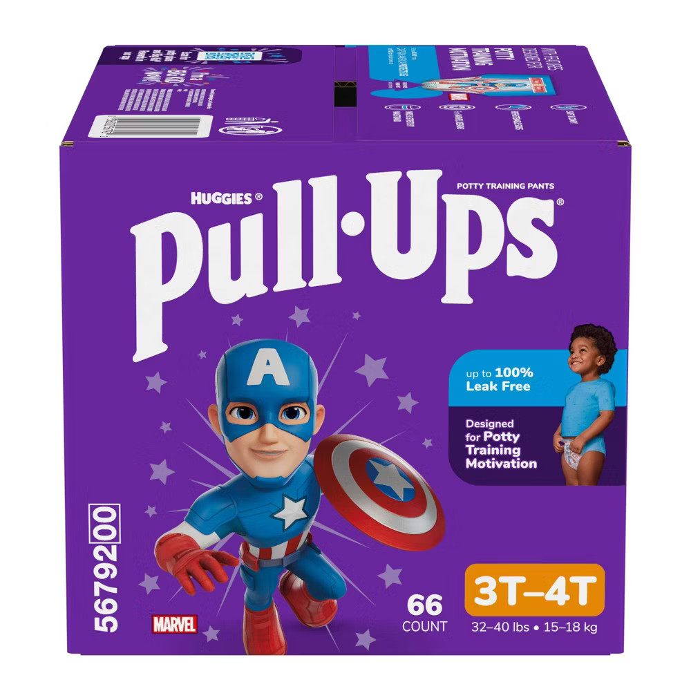 Pull-Ups Boys' Learning Designs Training Pants Econ+ Pack - Size 3T-4T -