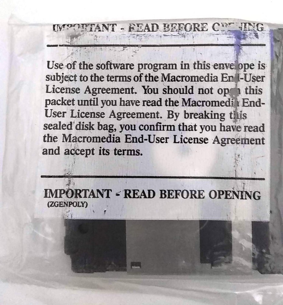 Macromodel version 1.5 for Windows w/ License by Macromedia