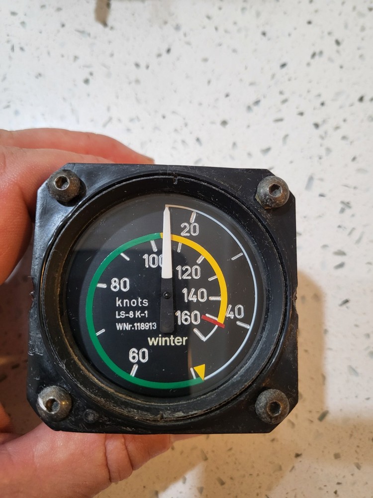 WINTER 7FMS423 AIRSPEED INDICATOR