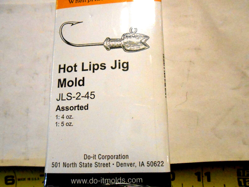 3342 DO-IT Hot Lips Jig Mold 4 & 5 oz