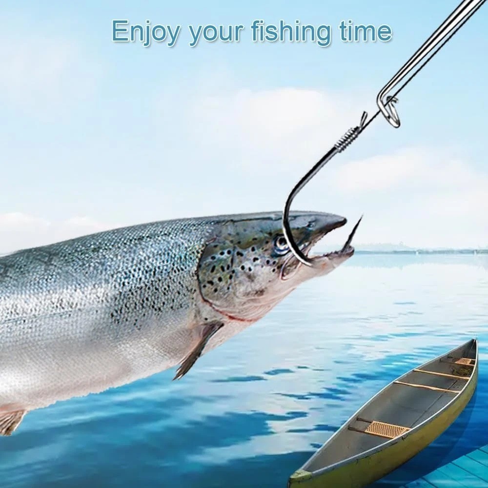 Fish Hook Remover Tool 4 Pack Quick Removal Device w/ Storage Case