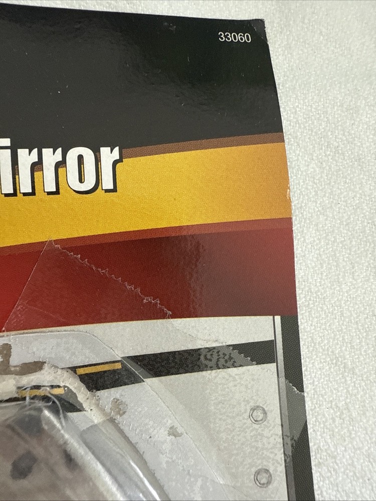 33060 Rectangular Stick-on Convex Spot Mirror for 4" x 5-1/2" Semi-Rectangular