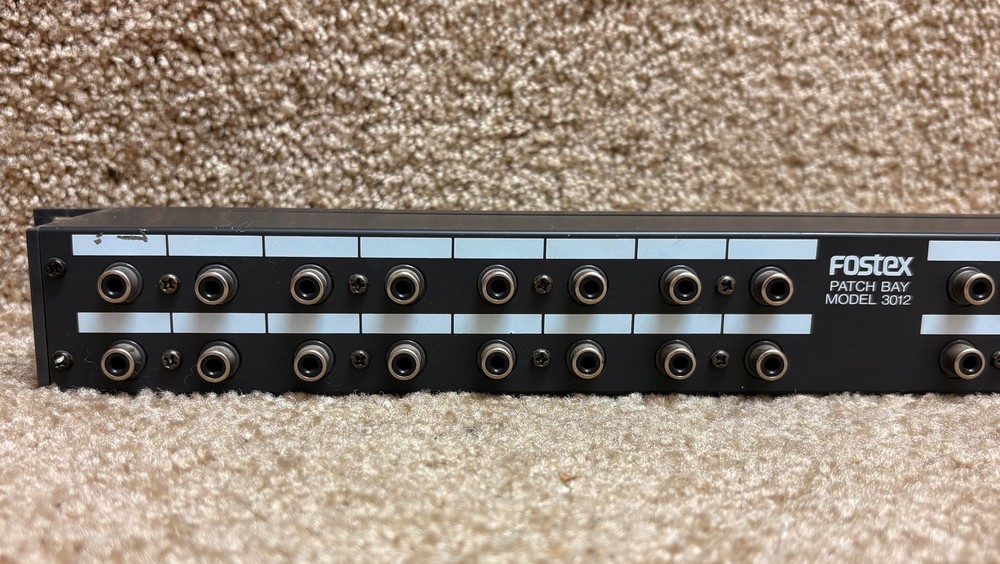 Fostex Patch Bay Model 3012