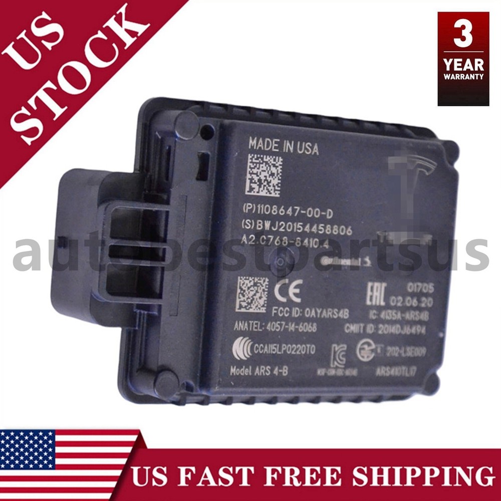 2016-2020 TESLA MODEL X FRONT CRUISE CONTROL DISTANCE SENSOR RADAR MODULE OEM