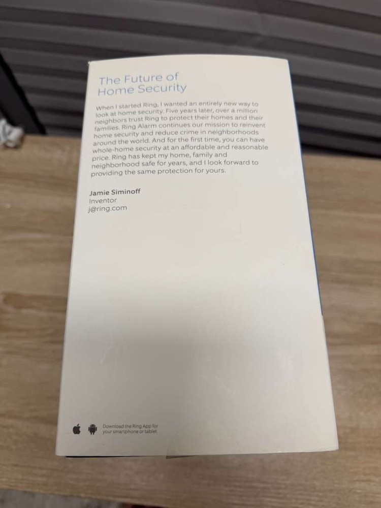 Ring Alarm Wireless Security Kit Home System 10 Piece. OPEN BOX