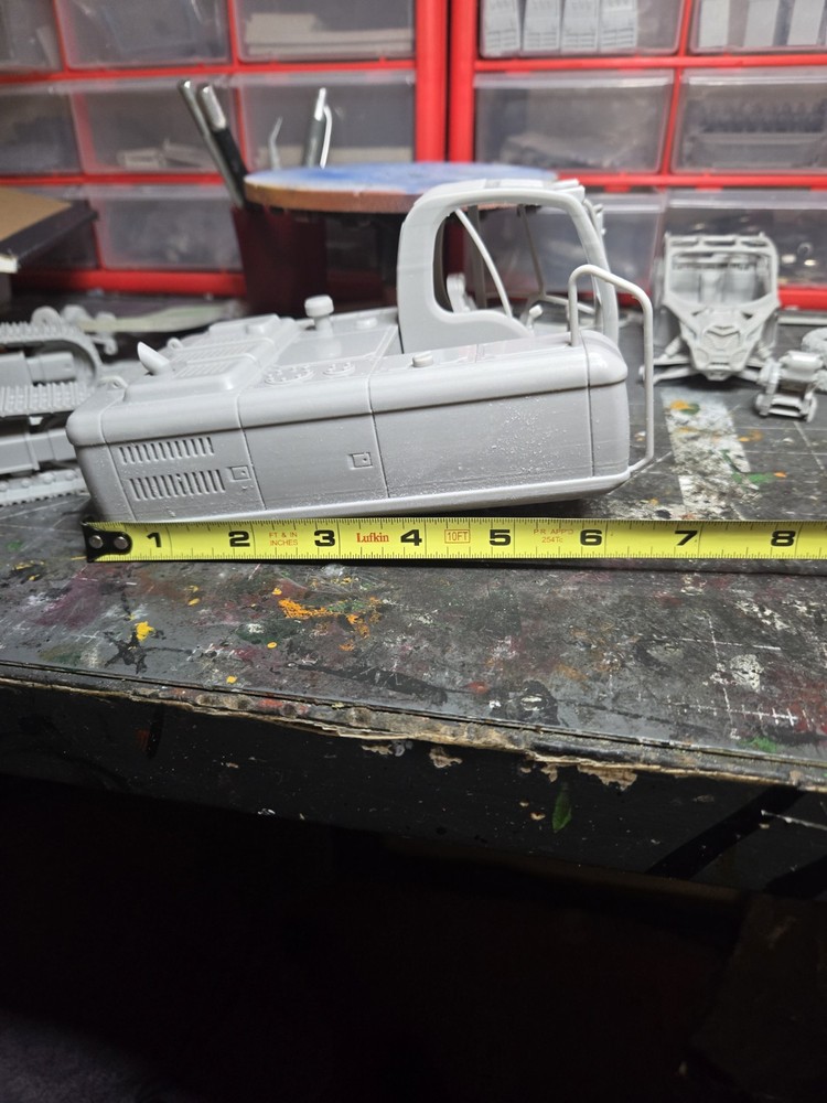 Cat Excavator 1-25 Scale Resin Printed