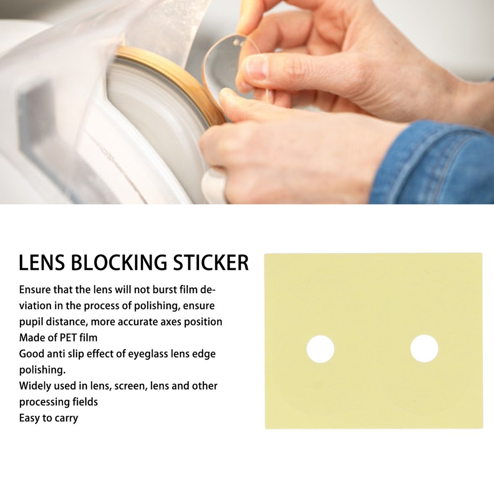 500xLens Edging Blocking Sticker Eyees Double Sided Adhesive Sticker Tape ONS