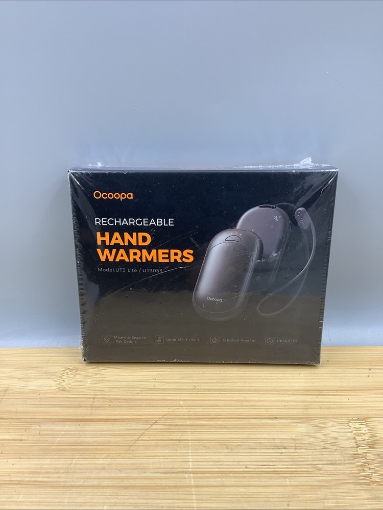 Ocoopa Rechargeable Hand Warmers. NEW and SEALED.