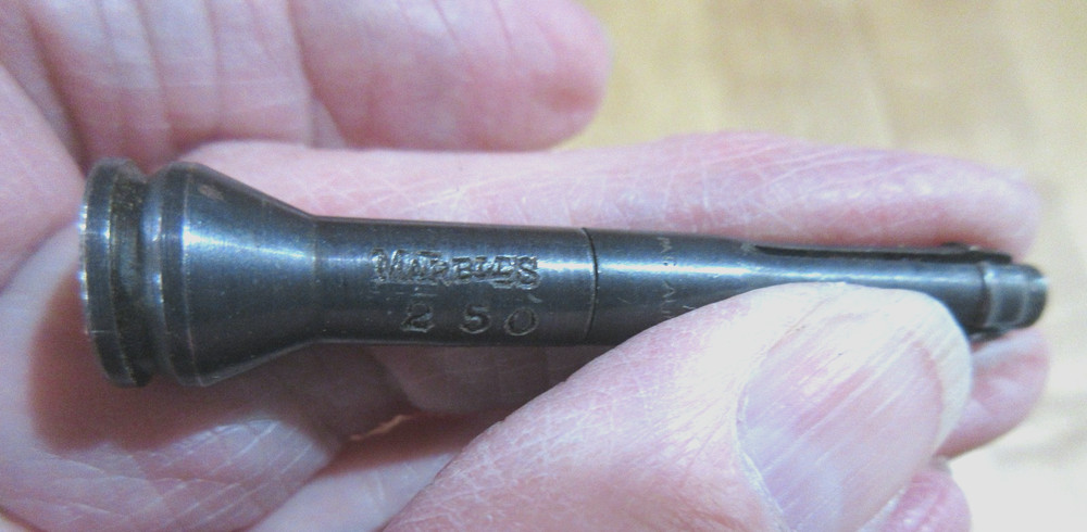 Marbles Broken Shell Case Extractor 250 Savage Gladstone MI #2. (w21)