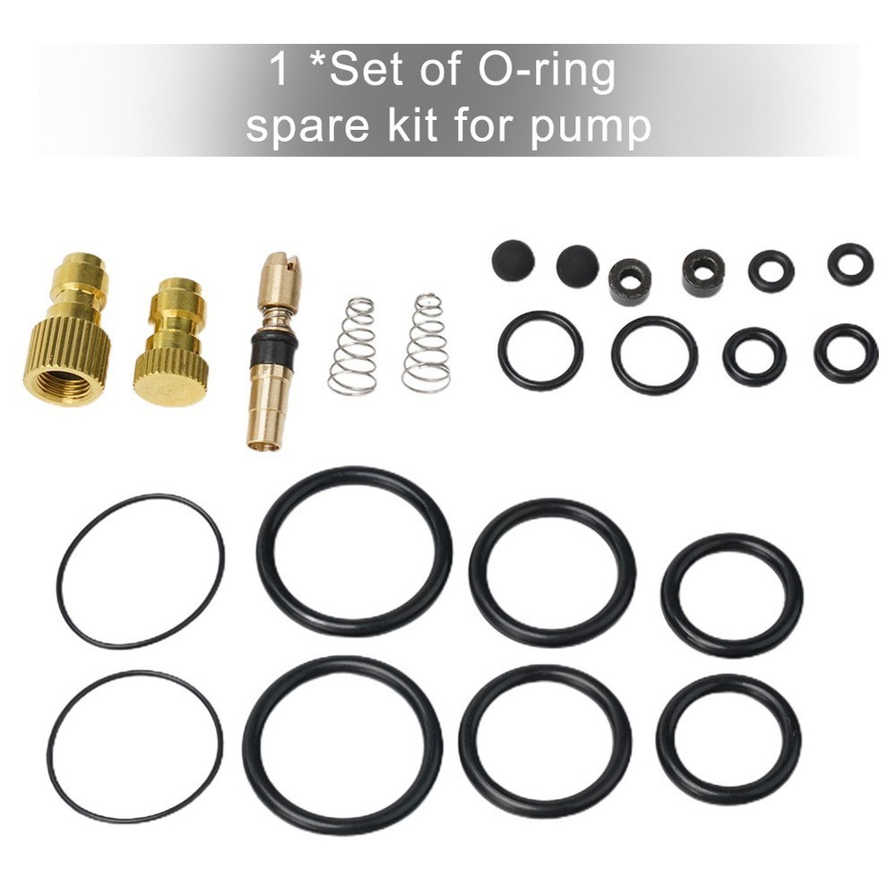 Spare Kits Pump 4500PSI Practical Accessories Nitrile Rubber 20pcs/set