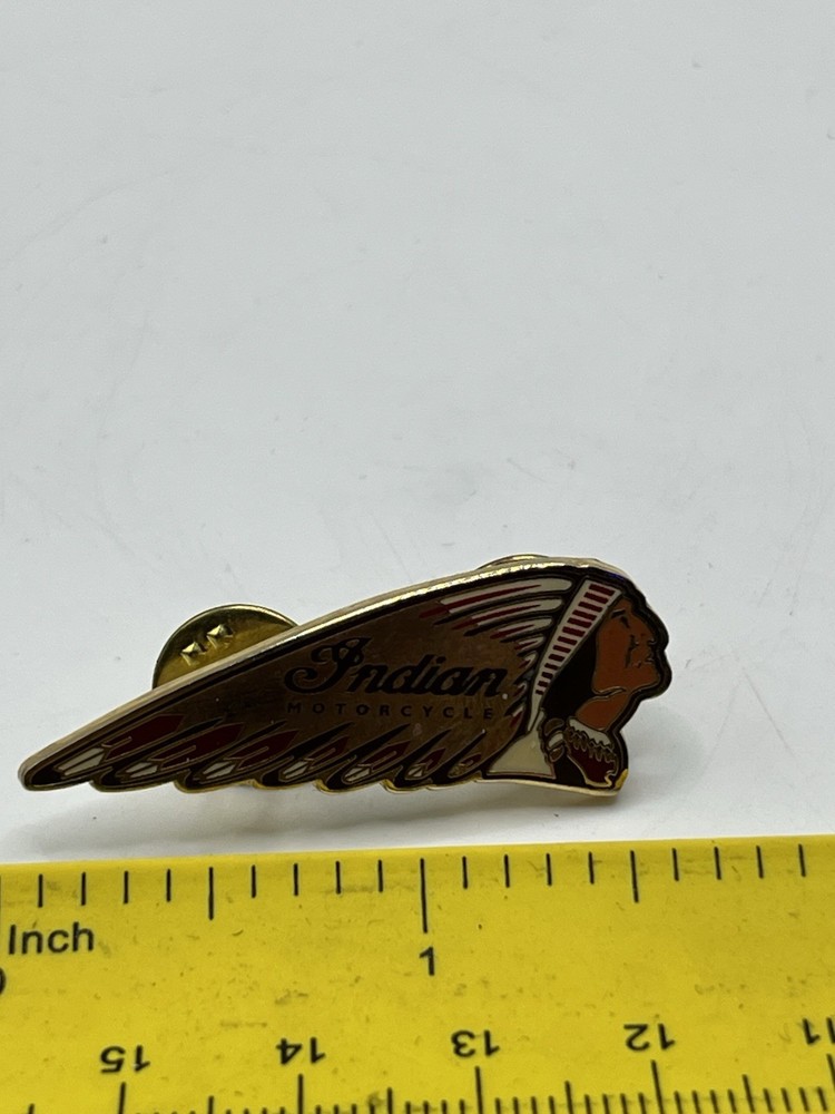 Vintage Indian Motorcycle Pin