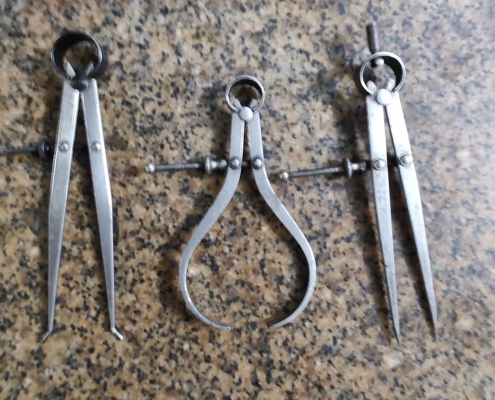 🗽CALIPERS AND DIVIDER 3PCS