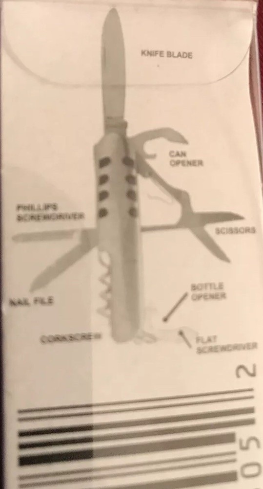 TOOL BENCH 8- IN ONE- MULTIUSE KNIFE