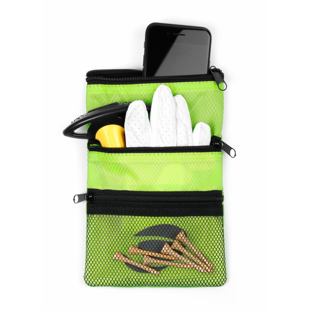 Orlimar Golf Detachable Accessory Pouch, Lime Green - NEW!