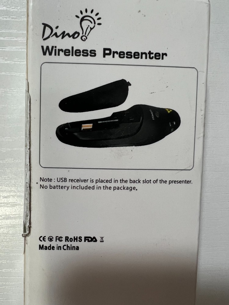 Dino - Wireless Presenter LASER POINTER