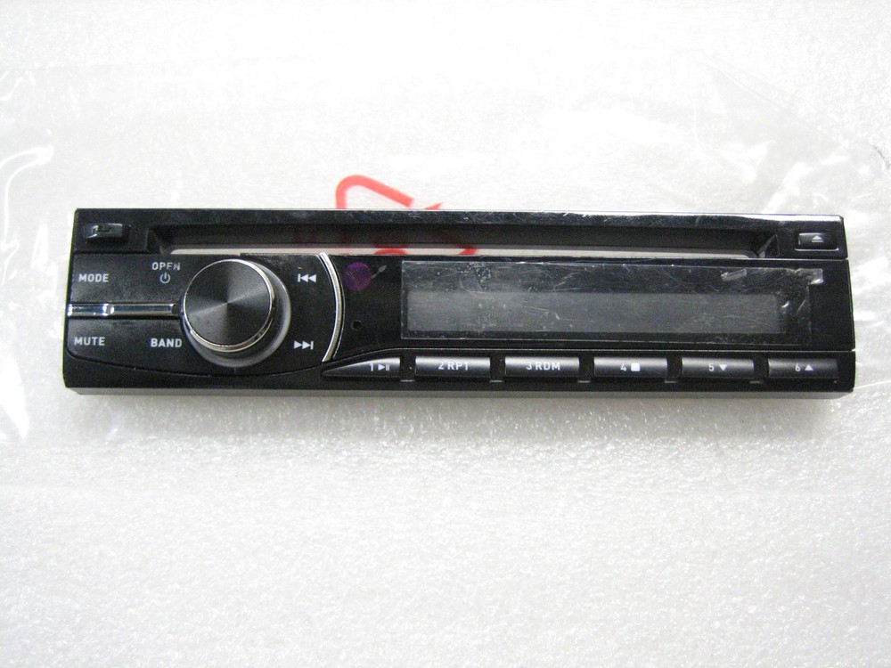 Dual XDVD600 New Detachable Faceplate assembly