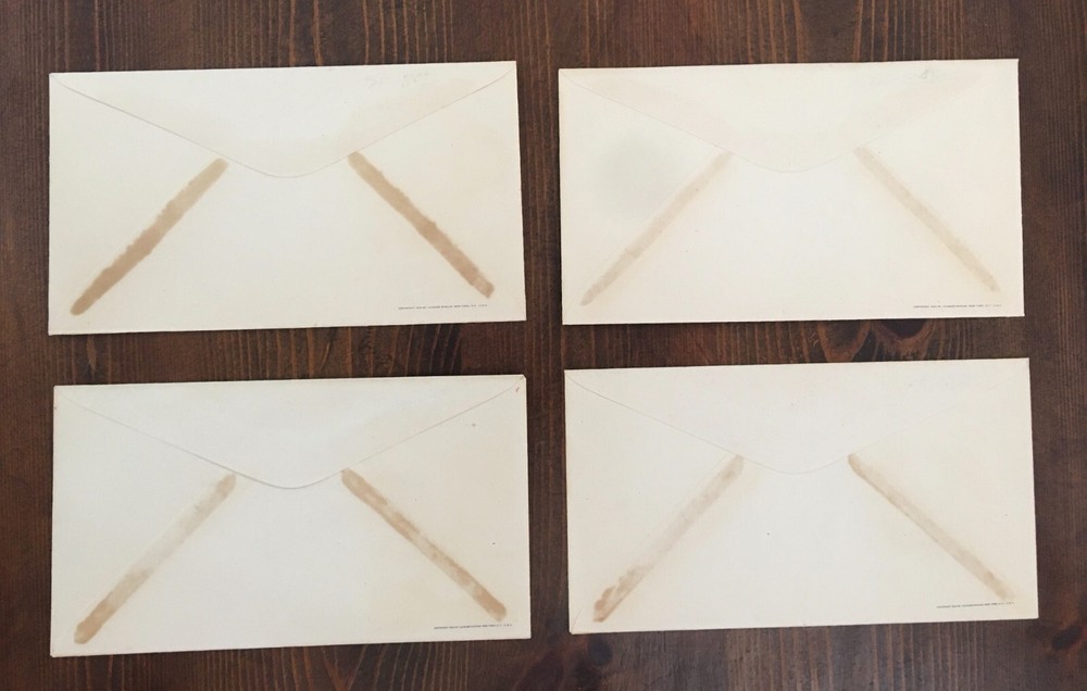 4 WW2 Postal Patriotic Covers