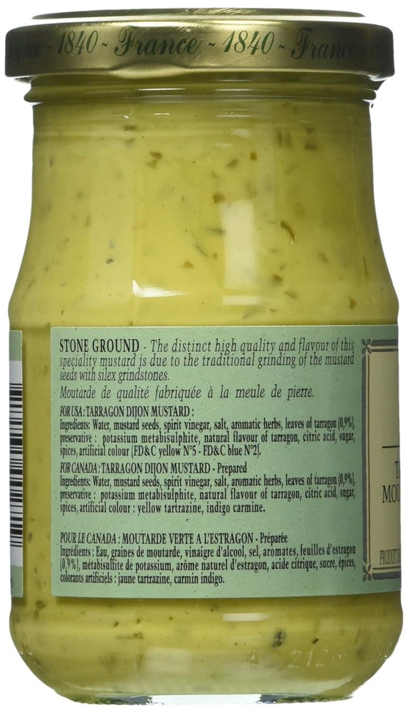 Mostaza Estragon Dijon 7.4 Oz