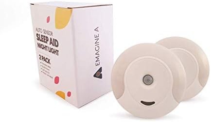 Sleep Aid Red LED Night Light Motion Sensor