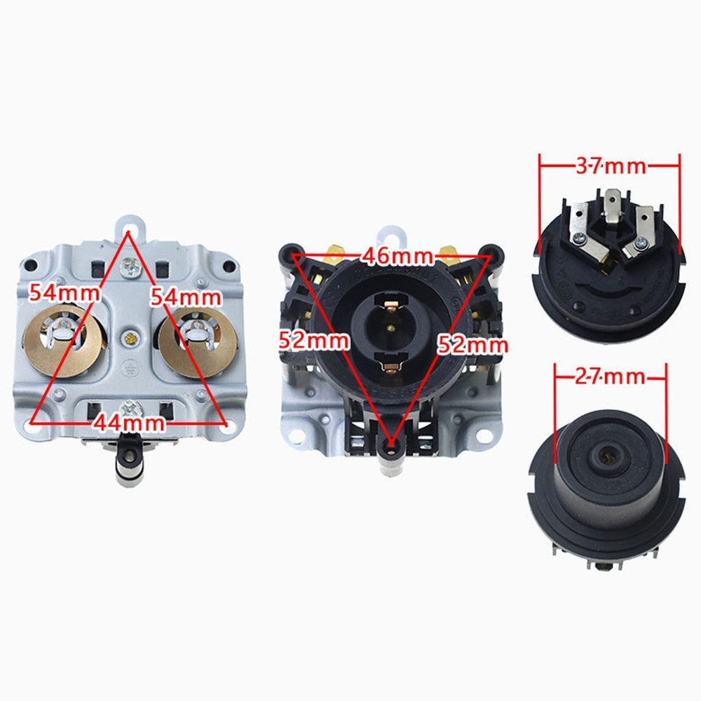 2pcs 13A Electric Kettle Base Temperature Control Switch Assembly Coupler
