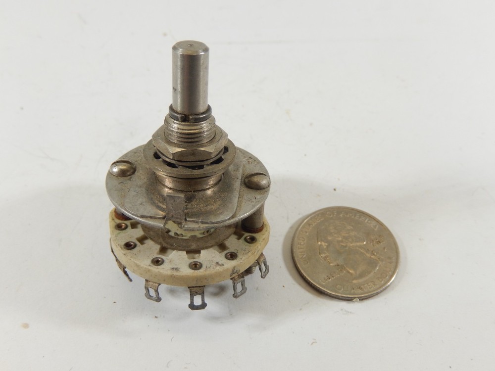 ASSORTED CERAMIC WAFER ROTARY SWITCH LOT OF 9