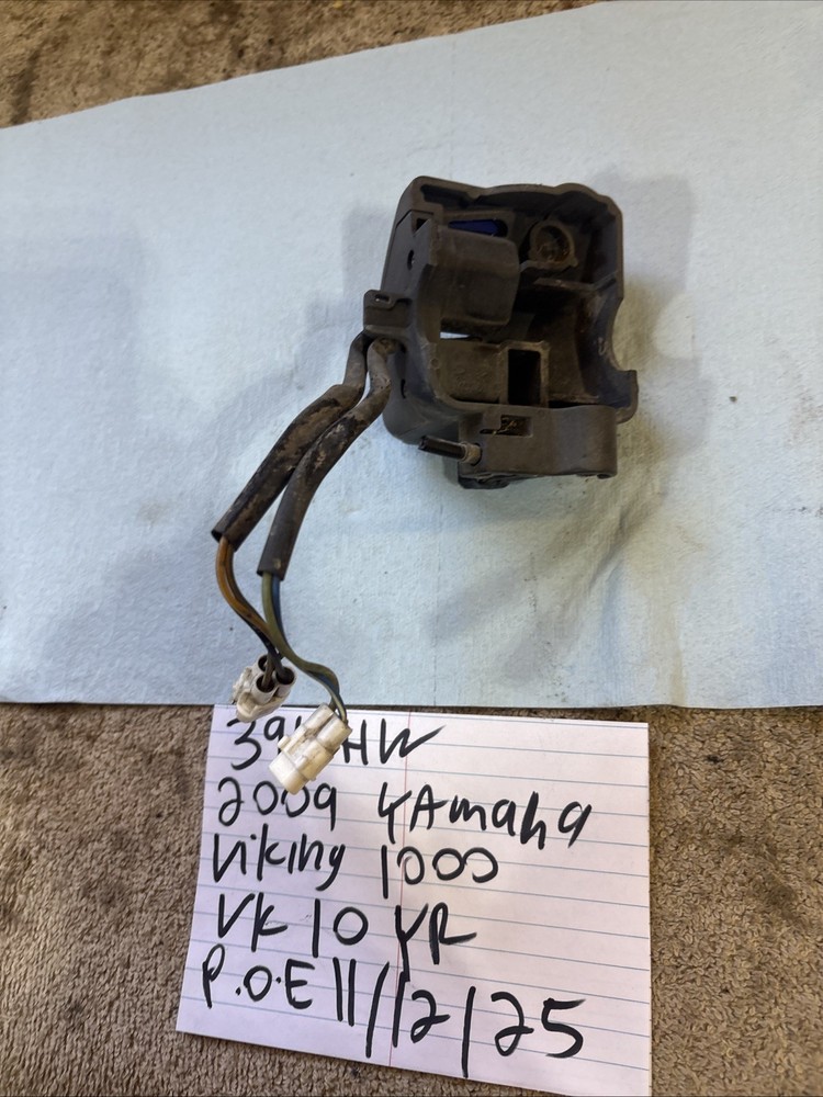 2009 Yamaha Viking 1000 VK 10 headlight switch warmer switch 391