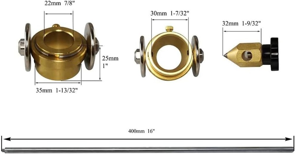 AG-60 Plasma Cutter Cutting Torch Circinus Roller Guide Wheel Compass
