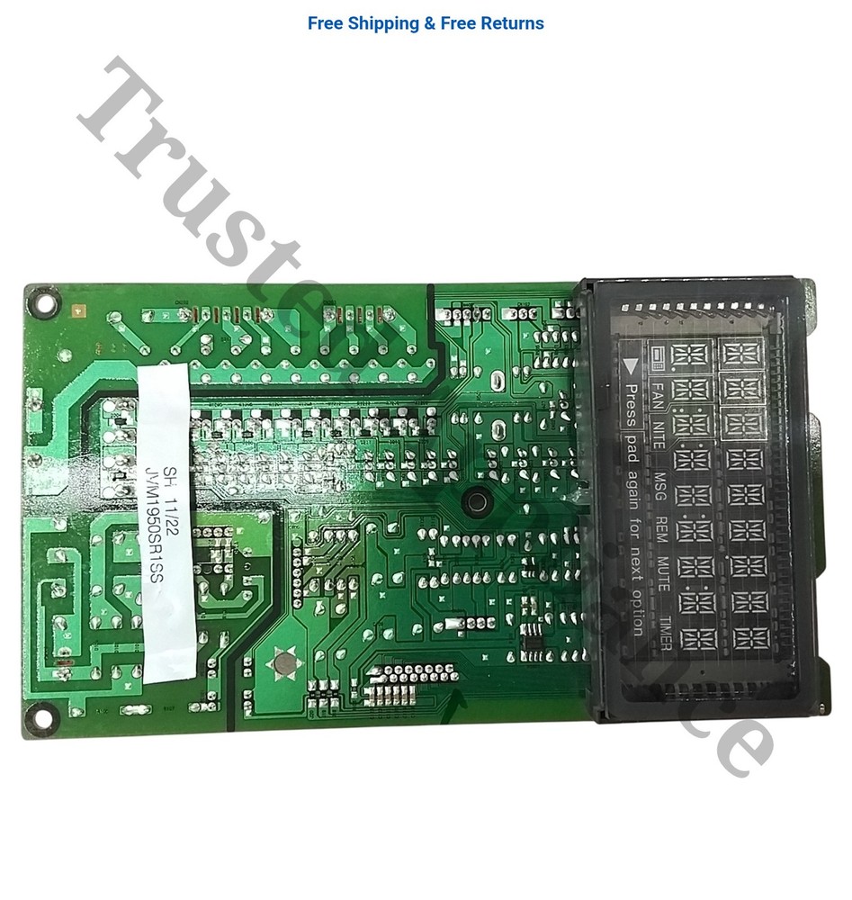 GE Microwave Main Control Board Electronic Controller PCB WB27X11158