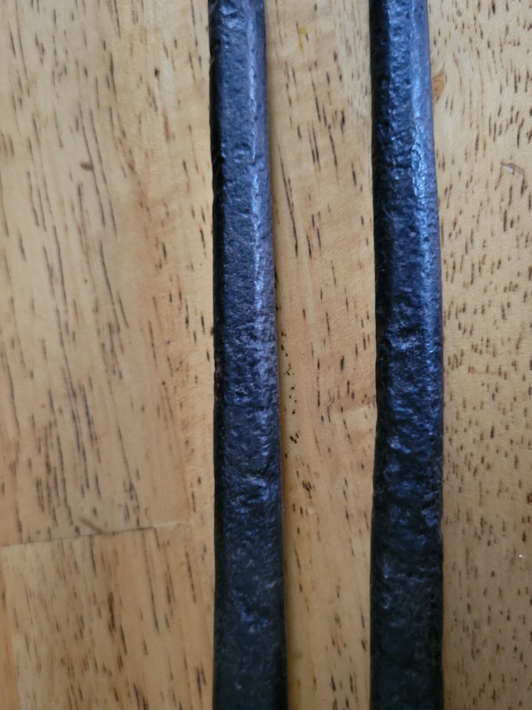 Antique 14" Hand Forged Iron Blacksmithing Reloading Tool Farm Barn Rustic