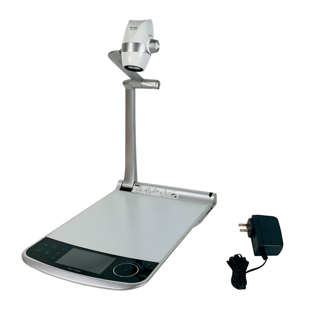 ELMO PX-10E High Definition Document Camera Overhead Projector HDMI w/AC Adapter