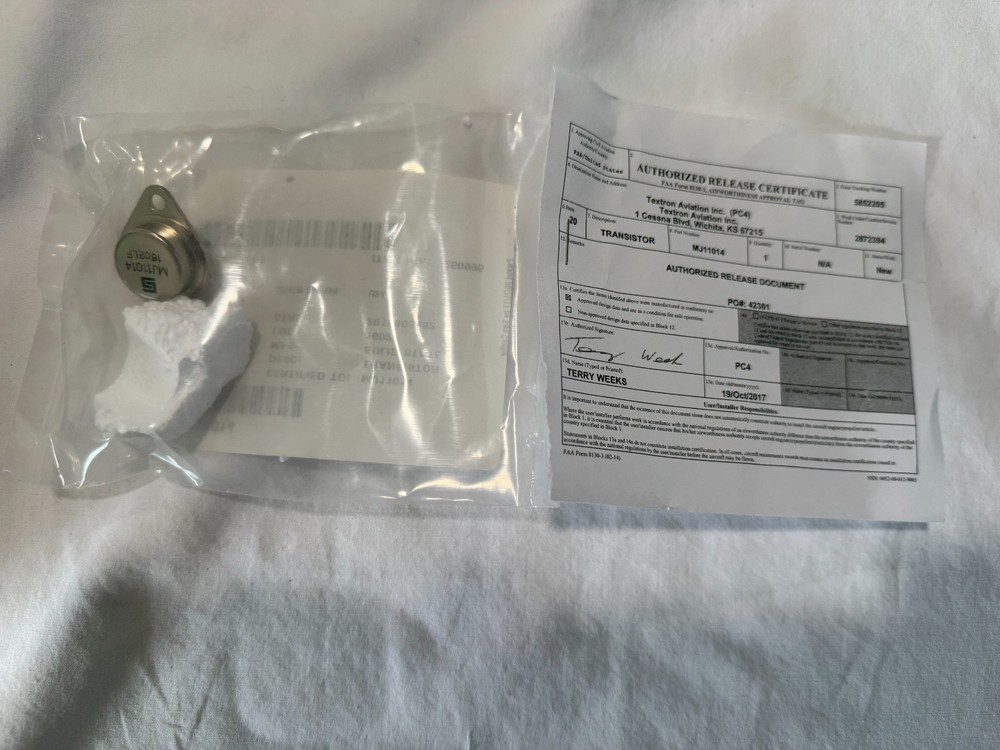 New transistor with 8130 P/N  MJ11014
