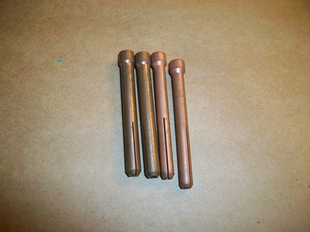 4PC Miller-WeldCraft  Collet 1/16"  1.6mm   NEW