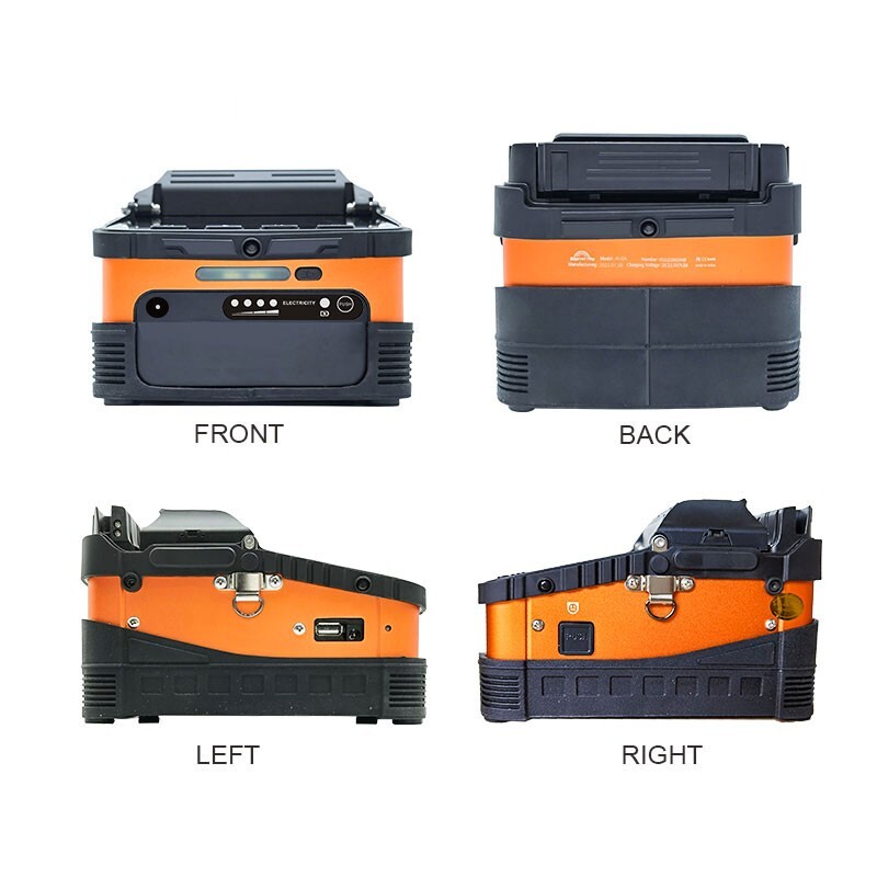 AI-6A Optical Fiber Splicer Cladding/Manual Alignment Support Night Operation