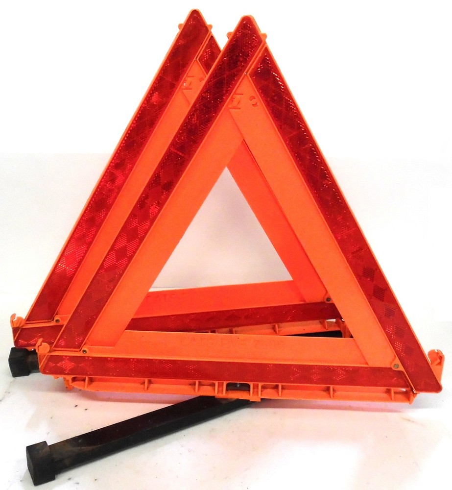 EMERGENCY WARNING TRIANGLE 7500, SET OF 2