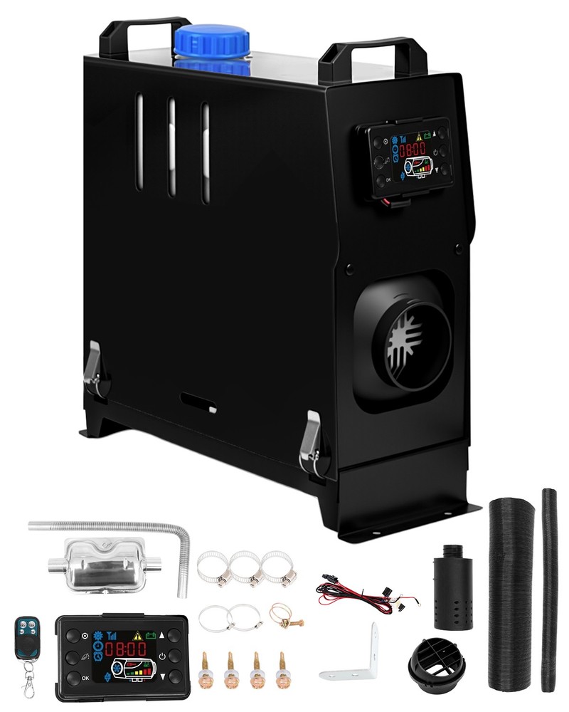 12V 24V 8KW Air Diesel Heater Night Parking Upgrade LCD For RV