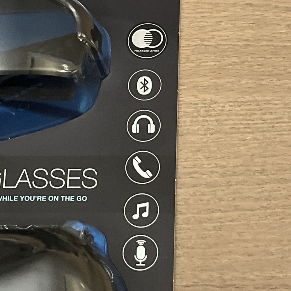 Itek Smart UV Protect Sunglasses Bluetooth Android iPhone Siri Wireless BadPkg