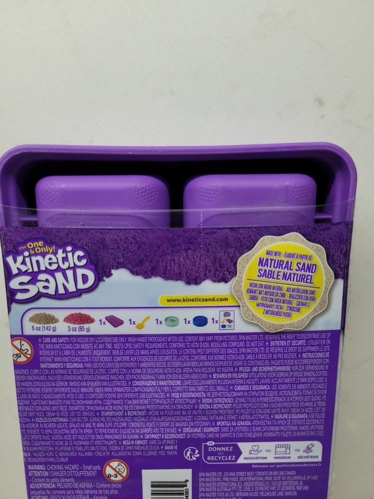 Kinetic Sand Cookie Box By Spin Master New Sealed Unopened