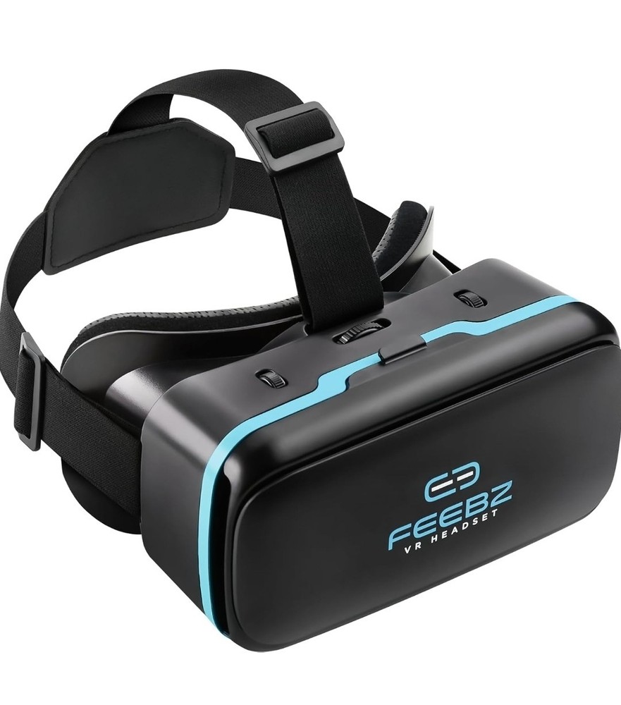 Feebz Vr Headset Blue Black