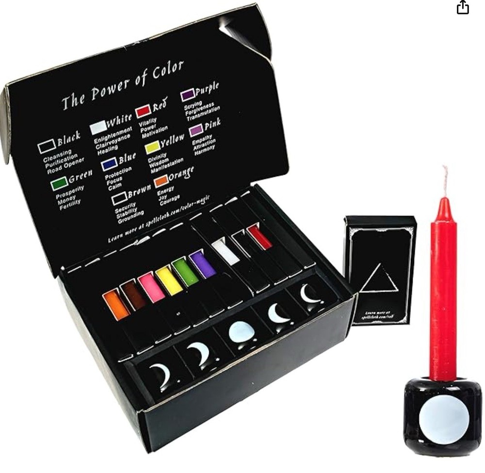 Moon Phase Spell Candle Set Never Opened