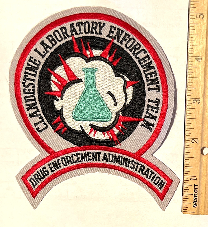 DEA Clandestine Laboratory Enforcement Team Patch