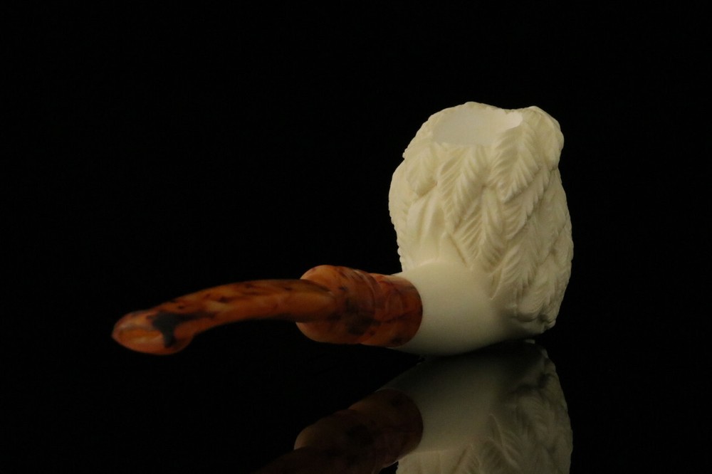 srv - Eagle Block Meerschaum Pipe with fitted case M2751