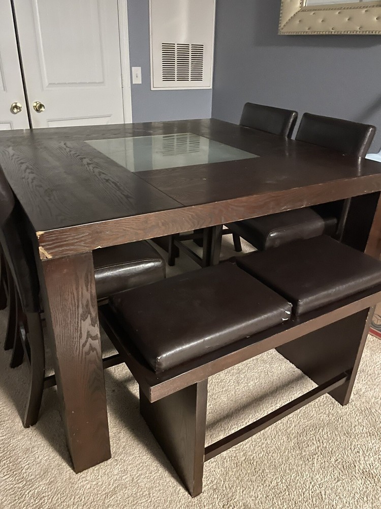 kitchen table set for 6