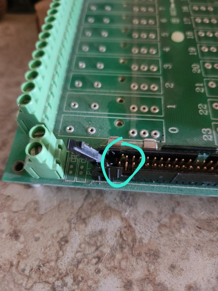 PCB Base relay/signal module 24 position 50-pin header GRAYHILL 70GRCQ24 *READ*