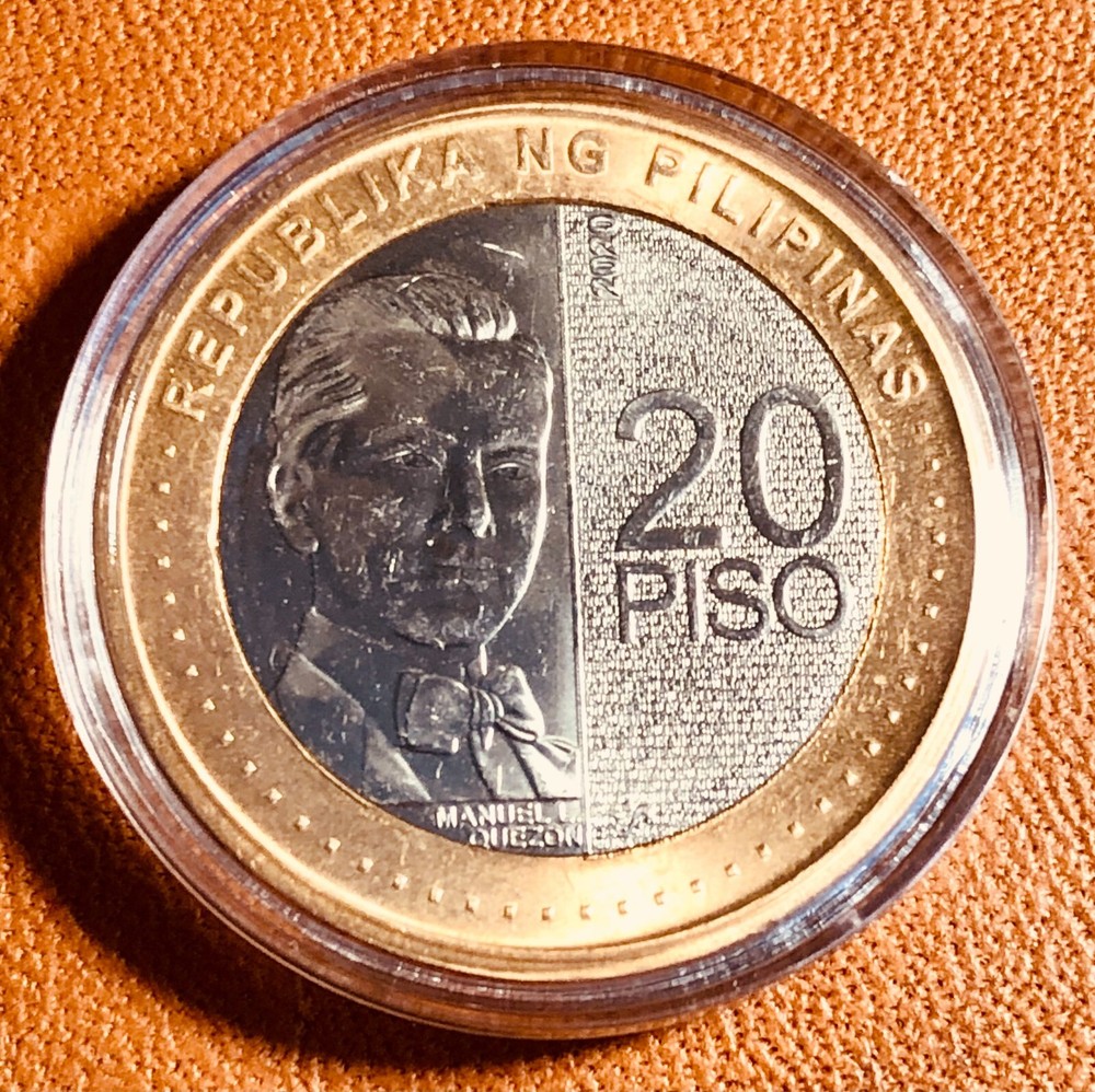 2020 PHILIPPINES 20 Piso Bimetallic Coin Uncirculated UNC