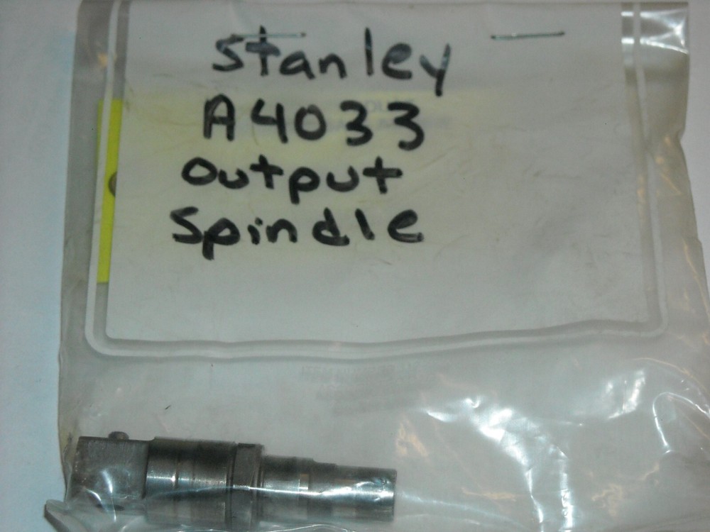 A4033, Stanley, Output Spindle, Stanley Assembly Tools, Used