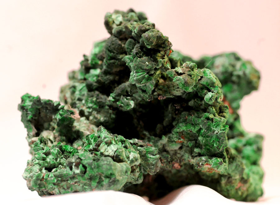 #0118 Malachite - Nice piece - Ball and Hairy Type Malachite!