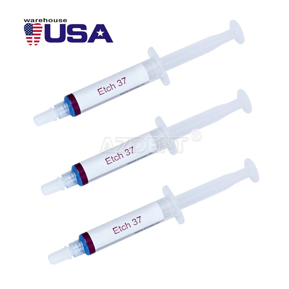 Dental Etching Gel 37% etchant for enamel & dentin 5ml/syringe