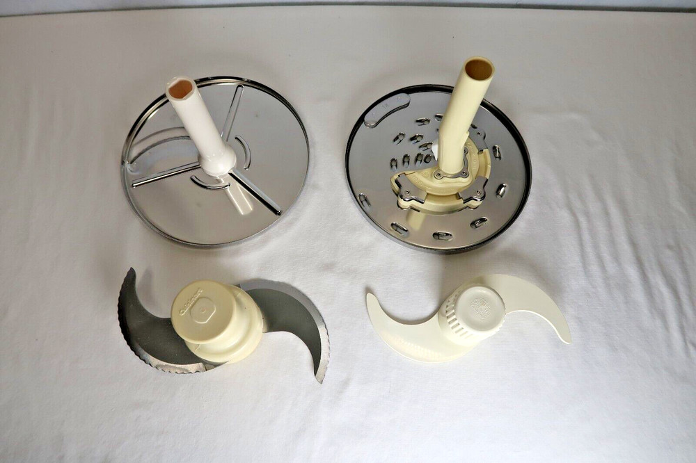 CUISINART Food Processor Replacement Discs Stem Dough Slicing Blades Sharp